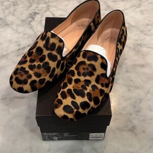 J Crew Smoking Loafer in Haircalf K7915 size 8.5